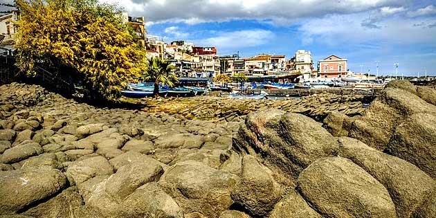 Volcanic Pillows of Aci Trezza