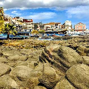 Volcanic Pillows of Aci Trezza