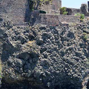 Volcanic Pillows in Aci Castello