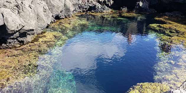 Natural Swimming Pool in Linosa