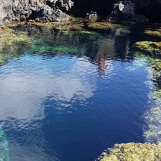 Natural Swimming Pool in Linosa
