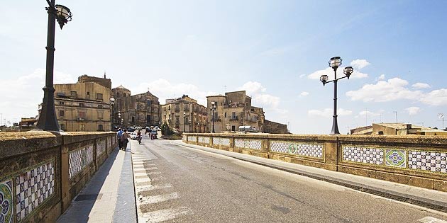 San Francesco Bridge in Caltagirone