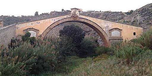 San Leonardo bridge in Termini Imerese