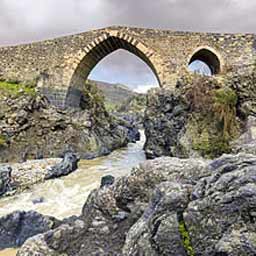 Bridge of Saracens in Adrano