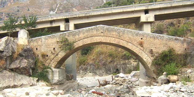 Old Bridge of Alcara Li Fusi