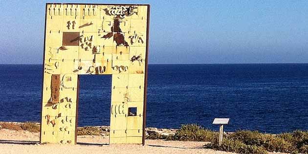 Europe Gate in Lampedusa
