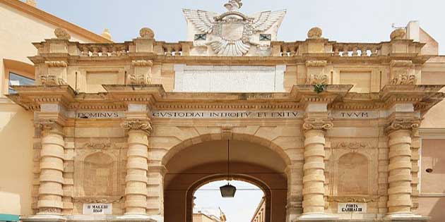 Garibaldi gate in Marsala