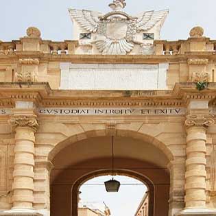 Garibaldi gate in Marsala