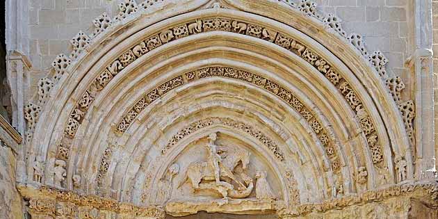 Portal of San Giorgio in Ragusa