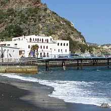 Port of Levante in Vulcano