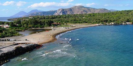 Port of Ponente in Vulcano