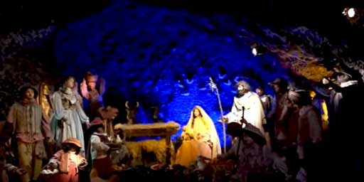 Eighteenth-century Nativity Scene in Acireale