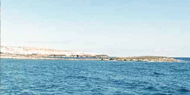 Punta Sottile in Lampedusa