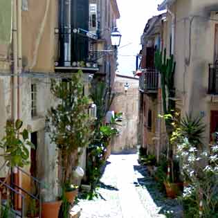 Quartiere Ciambra a Monreale