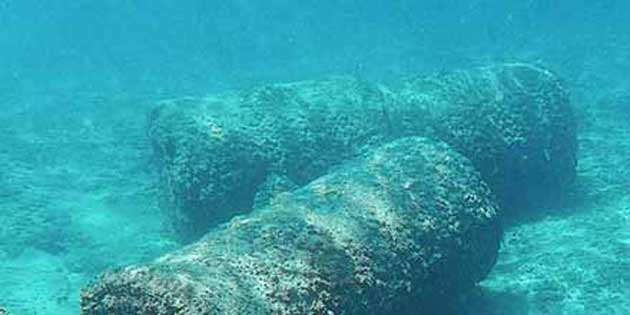 Relitto delle Colonne a Marzamemi