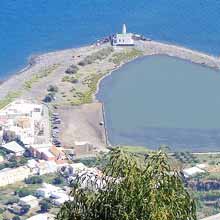 Lingua Nature Reserve in Salina