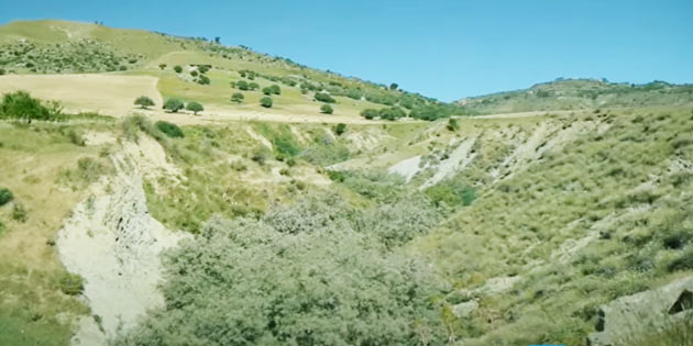 Vallone Natural Reserve of Piano della Corte in Agira