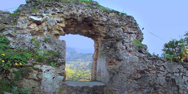 Ruins of the Castle of Monforte San Giorgio
