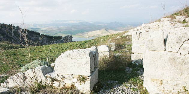 Ruins of Entella in Contessa Entellina