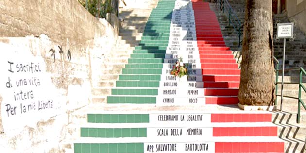 Staircase of Memory in Castrofilippo
