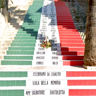 Staircase of Memory in Castrofilippo
