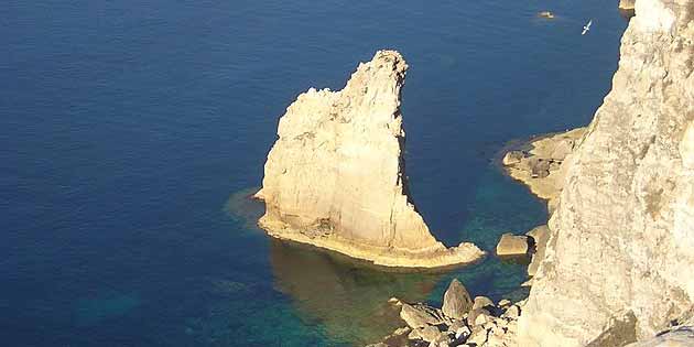 Rock of the Sail in Lampedusa