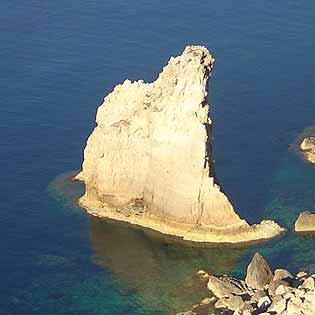 Scoglio della Vela Lampedusa