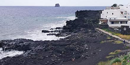 Spiagge Piscità a Stromboli