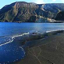 Baia Negra Beach in Vulcano