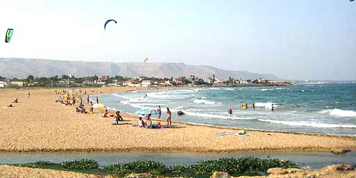 Calabernardo Beach in Noto