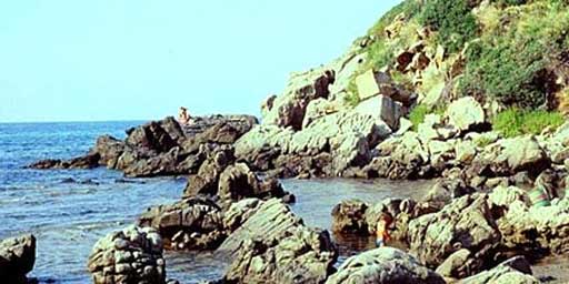Caldura Beach in Cefalù
