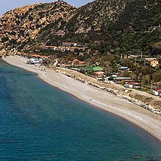 Spiaggia di Capo Calavà a Gioiosa Marea