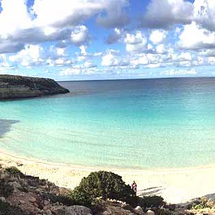 Spiaggia dei Conigli a Lampedusa