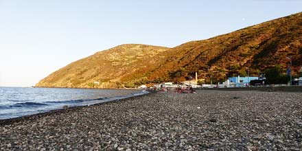 Spiaggia del Canneto a Lipari