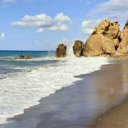 Spiaggia delle Lampare di Castel di Tusa