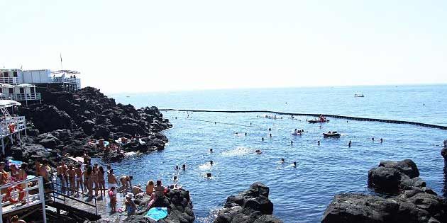 Aci Castello Beach