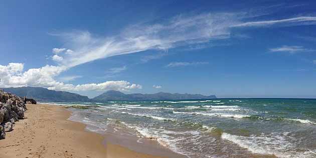 Balestrate beach