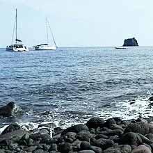 Ficogrande Beach in Stromboli