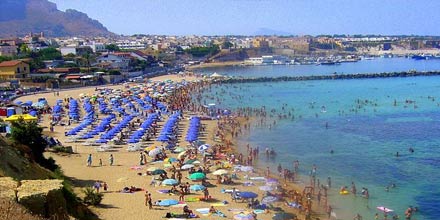 Magaggiari Beach in Cinisi