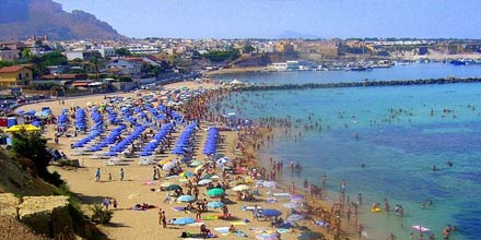 Spiaggia di Magaggiari a Cinisi