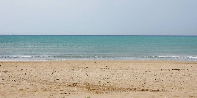 Micenci Beach in Donnalucata