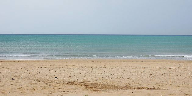 Spiaggia di Micenci a Donnalucata