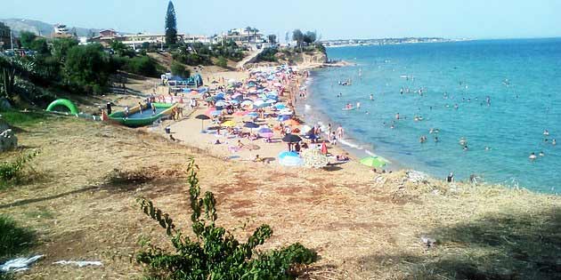 Pantanello Beach in Avola