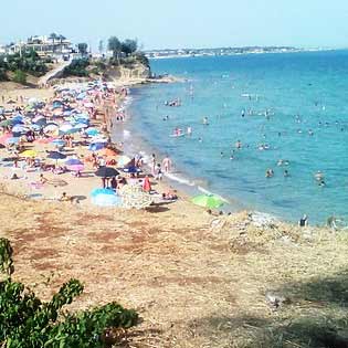 Pantanello Beach in Avola