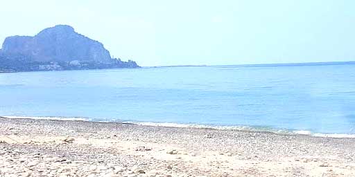 Playa degli Uccelli Beach in Cefalù