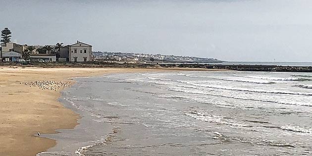 Spiaggia di Ponente a Donnalucata