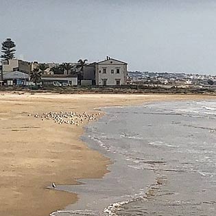 Ponente Beach in Donnalucata