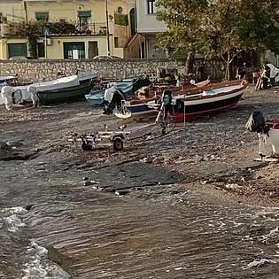 Spiaggia del Porticciolo Saia a Giardini Naxos