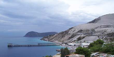 Porticello Beach in Lipari
