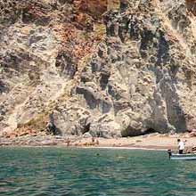 Praia Vinci Beach in Lipari